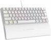 Klawiatura przewodowa Rampage PLOWER K60 biały